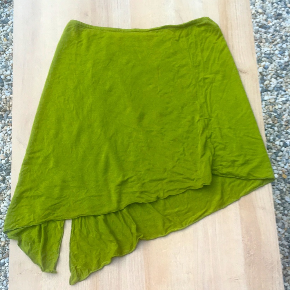 Sexy asymmetrical short skirt